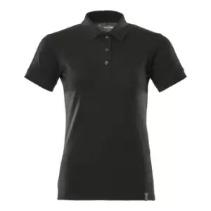 CROSSOVER SUSTAINABLE WOmens POLO SHIRT BLACK (XL)