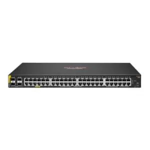 HP Enterprise Aruba 6000 48G Class4 PoE 4SFP 370W Managed L3 Gigabit Ethernet (10/100/1000) Power over Ethernet (PoE) 1U