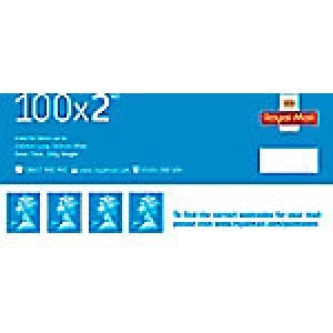 Royal Mail 2nd Class Postage Stamps 100 Pieces