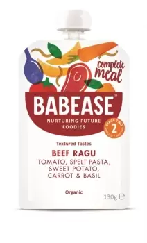 Babease Organic Beef Ragu 130g (6 minimum)