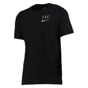 2022-2023 Liverpool Ignite Away T-Shirt (Black)