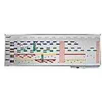 Legamaster Professional Year Planner White 150 x 75 cm