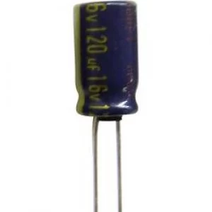 Electrolytic capacitor Radial lead 2.5mm 82 uF 1