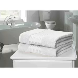 Rapport Home Furnishings Windsor 500gsm Towel Bale - 2 Piece - White