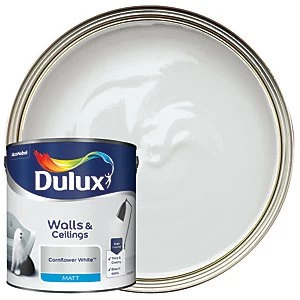 Dulux Cornflower White Matt Emulsion Paint 2.5L