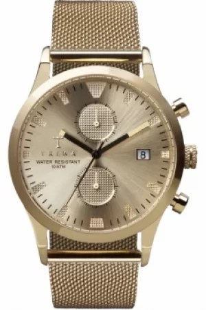 Mens Triwa Sort of Black Gold Chrono Gift Set Chronograph Watch LCST109-ME021313