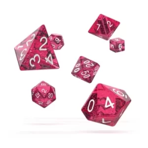 Oakie Doakie Dice RPG Set (Speckled Pink)