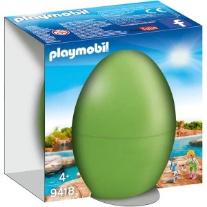 Playmobil Zookeeper with Seal Pups Gift Egg