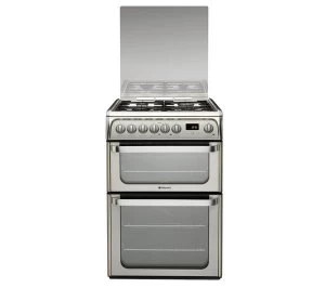 Hotpoint HUD61X Dual Fuel Cooker