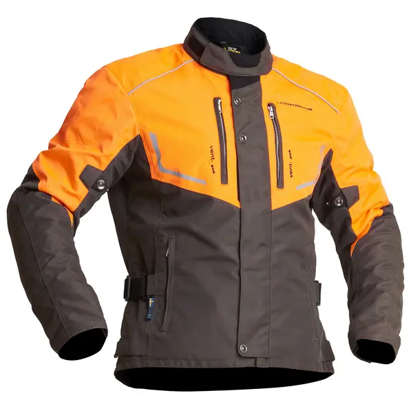 Lindstrands Halden Jacket Orange Green Size 62