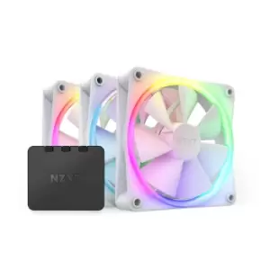 NZXT F120 RGB Triple Pack Computer case Fan 12cm White 3 pc(s)