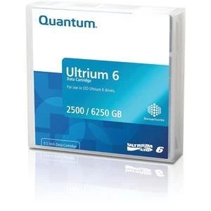 Quantum LTO 6 Data Tape 2500GB Native 6.25TB Compressed MR L6MQN 01S