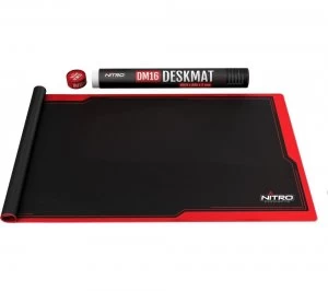 DM16 Deskmat Gaming Surface, 1600 x 800 mm - Red