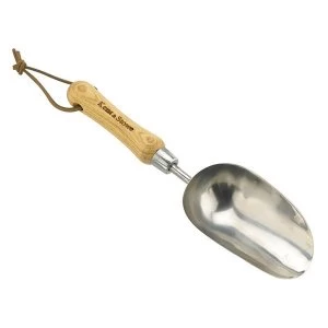 Kent & Stowe Stainless Steel Hand Potting Scoop, FSC
