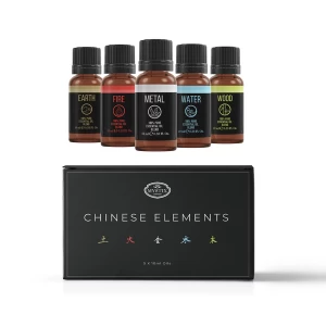 Mystic Moments Chinese Elements Essential Oils Blend Gift Pack