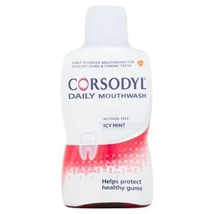 Corsodyl Daily Icy Mint Mouthwash 500ml