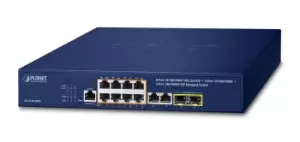 PLANET IPv4/IPv6, 8-Port Managed L2/L4 Gigabit Ethernet...