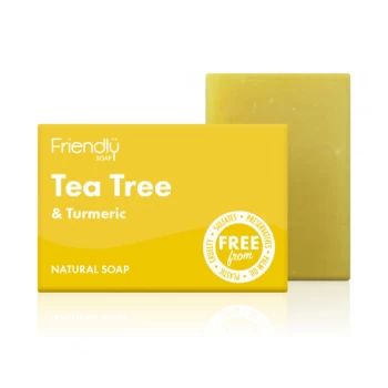 Friendly Soap Tea Tree & Turmeric Soap - 95g x 6
