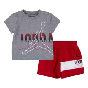 Air Jordan JM Shorts and T Shirt Set Baby Boys - Red