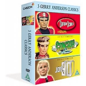 3 Jerry Anderson Classics - Supermarionation - Joe 90 & Captain Scarlet & Stingray DVD