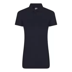 PRO RTX Womens/Ladies Pro Polyester Polo Shirt (M) (Navy)