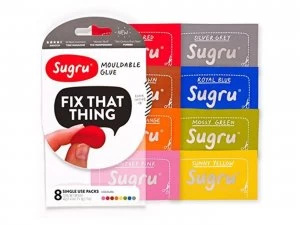 Sugru Mouldable Glue 8 Colours - 8 Pack