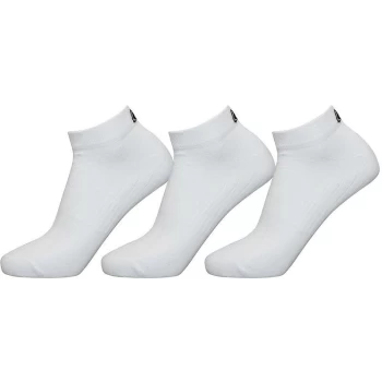 Sports Trainer Socks (3 Pairs) - 8-12 - White - Exceptio