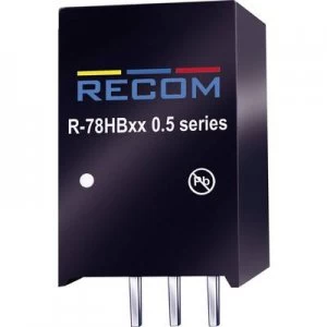 RECOM R 78HB6.5 0.5 DCDC converter print 72 Vdc 6.5 Vdc 0.5 A 3.25 W No. of outputs 1 x