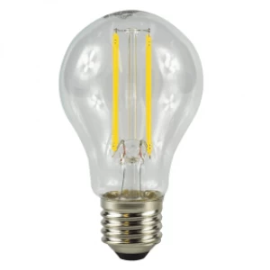 E27 Screw LED 6W Filament GLS Bulb (60W Equivalent) 806 Lumen - Warm White Clear