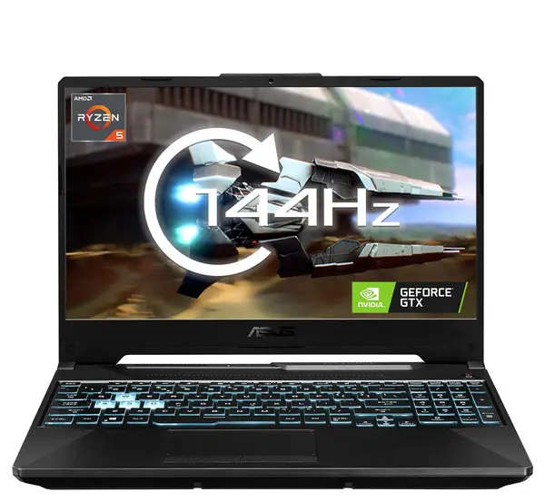 ASUS TUF Gaming A15 15.6" Gaming Laptop - NVIDIA GeForce RTX 2050, AMD Ryzen 5, 512GB SSD - Black