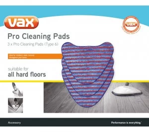 Vax Pro Mop Replacement Pads Pack of 3