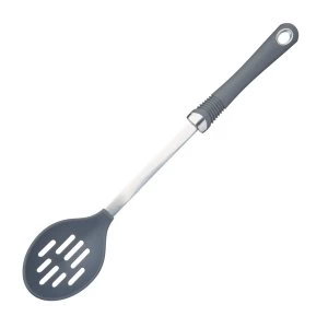 KitchenCraft Professional Nylon Slotted Spoon with Soft Grip Handle 35 cm