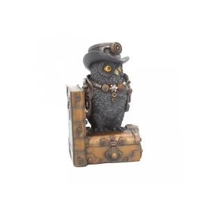 Augmented Wisdom Owl Figurine