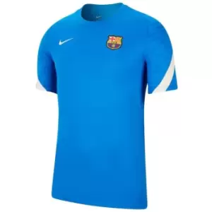 2021-2022 Barcelona Training Shirt (Blue) - Kids