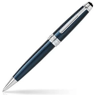 Mont Blanc - Meisterstuck Solitaire Blue Hour Midsize Ballpoint Pen - Ballpoint Pens - Blue