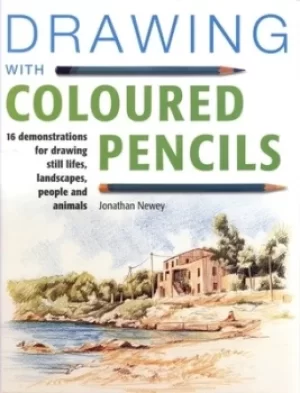 Drawing with coloured pencils by Jonathan Newey