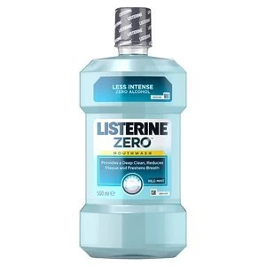 Listerine Zero Mouthwash Mild Mint 500ml