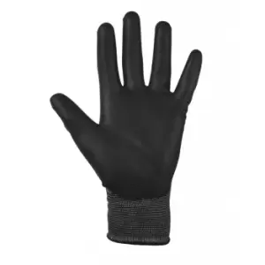 Glenwear Unisex Adults PU Gloves (XL) (Black)