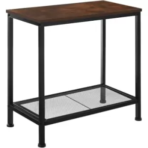 Tectake - Bedside table Filton - bedside table, sidetable, table - industrial dark - industrial dark