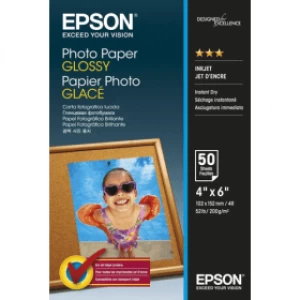 Epson C13S042547 10x15cm Glossy Photo Paper 200g x50