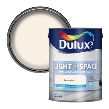 Dulux Light & Space Desert Wind Matt Emulsion Paint 5L