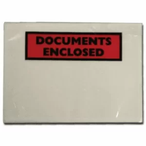 GoSecure A7 Enclosed Self Adhesive Document Envelopes (100 Pack)