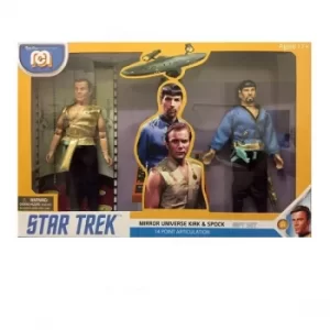 2-Pack Mirror Universe Spock & Kirk (Star Trek) 20cm Action Figures