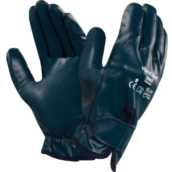 07-112 VibraGuard Fully Coated Blue Gloves - Size 8 - Ansell