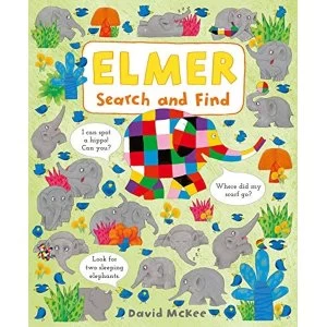 Elmer Search and Find Board book 2019
