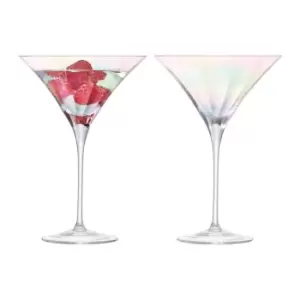LSA Pearl Blown Cocktail Glass - Set of 2 - Clear