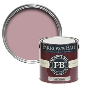 Farrow & Ball Estate Cinder rose No. 246 Matt Emulsion Paint 2.5L