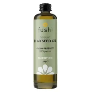 Fushi Wellbeing Fushi Organic Flaxseed Oil, 100ml