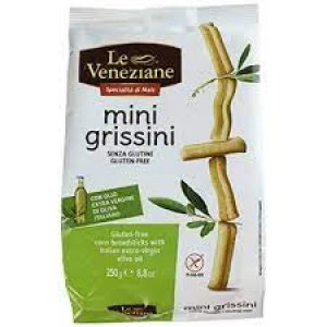 Le Veneziane Grissini with Olive Oil 250g