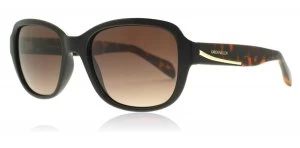 Karen Millen KM5011 Sunglasses Black 001 55mm